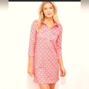 Vineyard vines Pink Retro Style Dress S